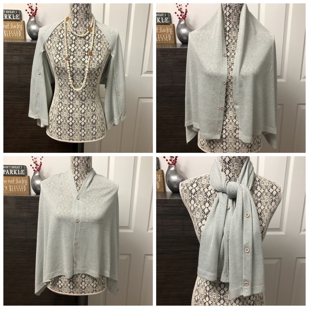 Shimmer Light Gray Shaw